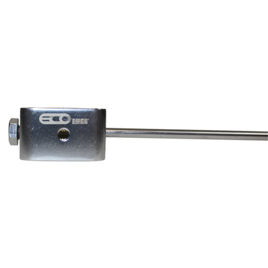 187 Pilastrino inox con morsetto e vite verticale - Osd gruppo Ecotech srl - Allontanamento piccioni,disinfestazione,HACCP, roditori